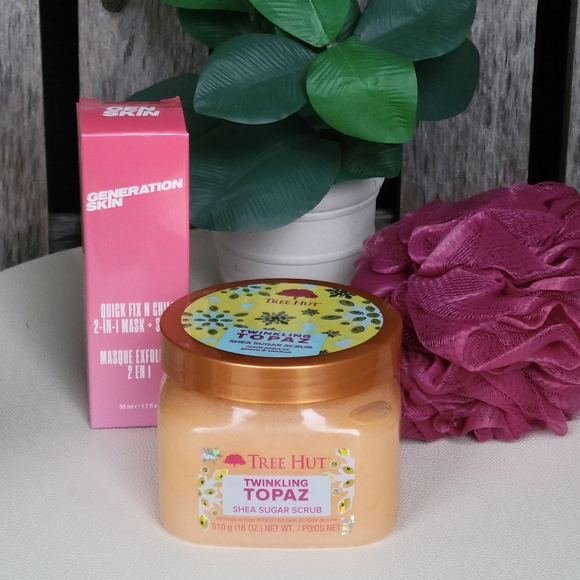 tree hut Other - Generation Skin 2 in 1 Mask & Twinkling Topaz Shea Sugar Scrub